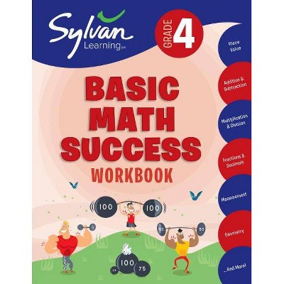 4th Grade Basic Math Success Workbook - (Paperback)