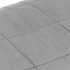 VidaXL Weighted Blanket Gray 78.7 in.x78.7 in. 28.7 lb Fabric - 4 of 4