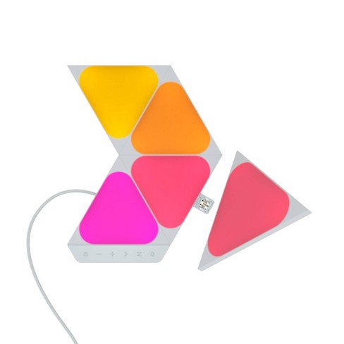 Nanoleaf 5pk Shapes Triangle Mini Smarter Led Light Kit : Target