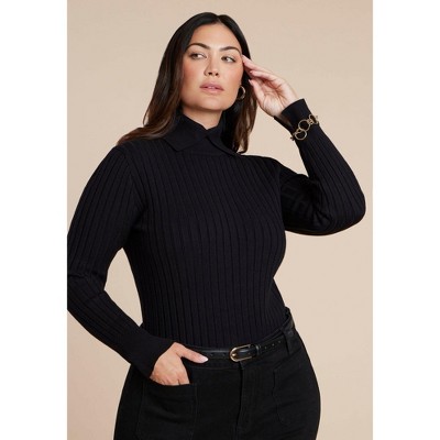 ELOQUII High Collar Sweater