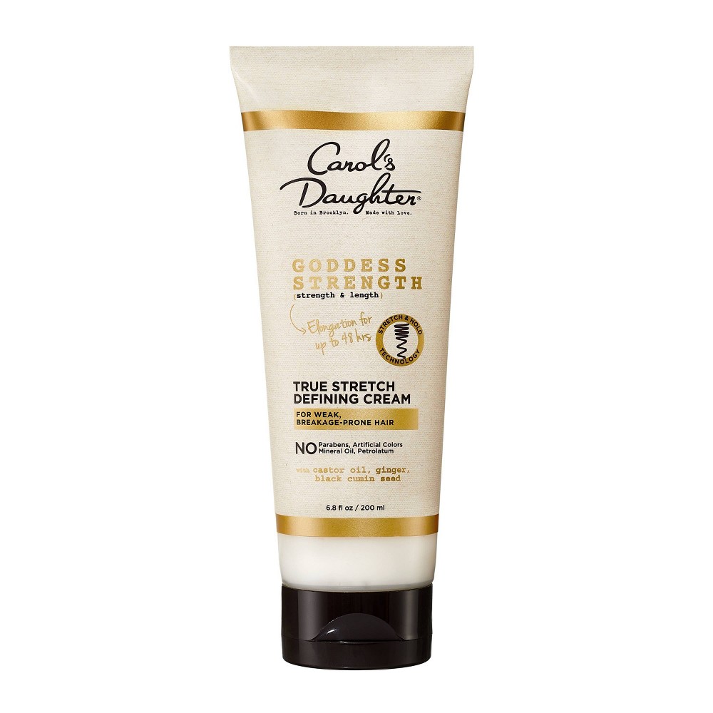 Carol's Daughter Goddess Strength True Stretch Curl Defining Cream with Castor Oil - 6.8 fl oz