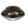 Millennium Lighting Neo-Industrial 2 - Light Flush Mount in  Matte Black - 2 of 4
