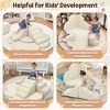 Soft Foam Climbing Blocks Playset,6-Piece Indoor Activity Structure with Steps and Slide for Toddlers-Baofuwish - 2 of 4