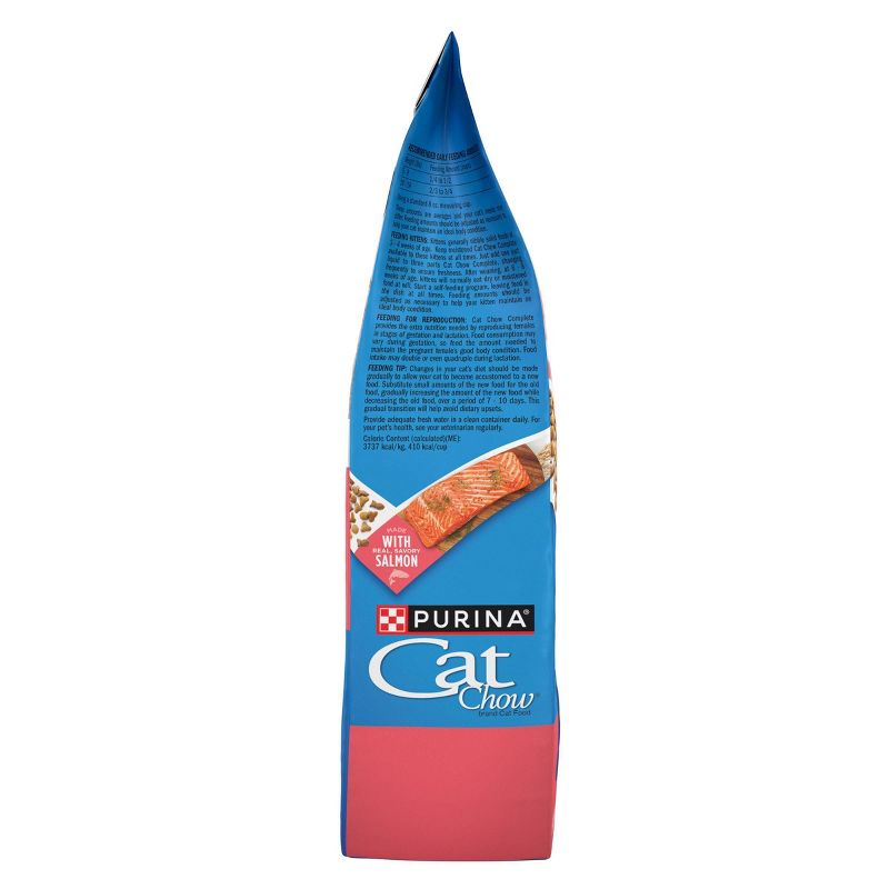 Purina Cat Chow Complete Fish, Seafood and Salmon Flavor Dry Cat Food - 3.15lbs, 5 of 8