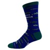 Crazy Dog T-Shirts Men's World's Okayest Fisherman Socks Funny Fathers Day Angler Graphic Novelty Footwear - 3 of 4