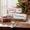 Reversible Holiday Sentiment Iron Table Signs Set of 2, Red White Christmas Accent, 12×3×5 Decor by Melrose - 3 of 4