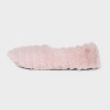 Women's Faux Fur Cozy Pull-On Slipper Socks with Grippers - Auden™ - 2 of 4