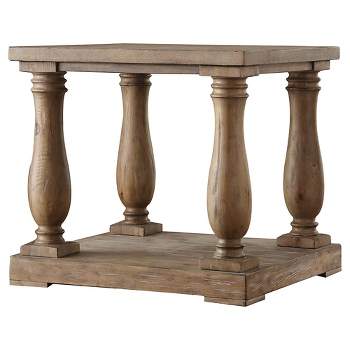 Murray Hill Balustrade End Table Brown - Inspire Q