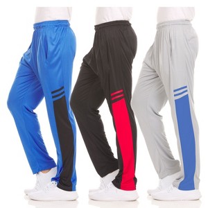 Daresay Mens Dri-Fit Pant 3 Pack-Moisture Wicking, High Performance, Comfy Spandex-Poly Blend - 1 of 4