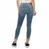 Women's Amelia Chewed Hem Distressed Skinny Jeans - HIDDEN - 2 of 4