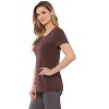 Rekucci Short Sleeve Scoop Neck Stretch T-Shirt for Women - 2 of 3