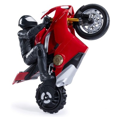 Upriser Ducati Authentic Panigale V4 S Remote Control Motorcycle with Removable Rider, Display Stand, and USB Charger, Red