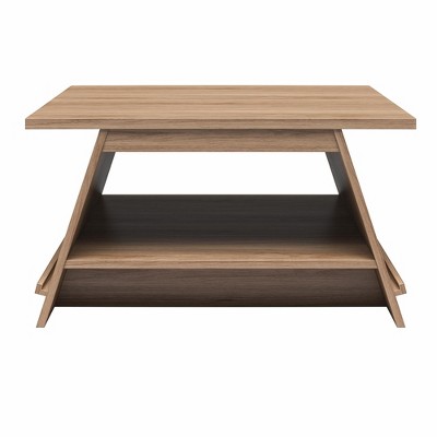 Danton A-Frame Coffee Table with Magazine Perch, Walnut