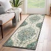 Hallway Runner Rug, Machine Washable Foldable Carpet, Low Pile Plush Polyester Area Rug for Kitchen, Bathroom, Bedroom & Living Room - 3 of 4