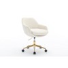 NicBex Adjustable Swivel Chair with Wheels Armless Chair for Office, Make Up, Small Space, Bedroom - image 4 of 4