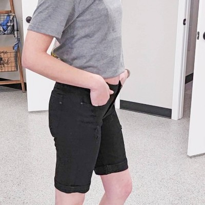 Women's Cuffed Bermuda Shorts - Special A