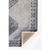 Momeni Luna Sylvia Medallion Handtufted Rug Blue - image 3 of 4