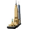 LEGO Architecture New York City, Build It Yourself New York Skyline Model for Adults and Kids 21028 - image 3 of 4
