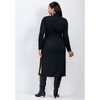 Avenue Women's Plus Size Ray Of Light High Neck Midi Dress - 3 of 4