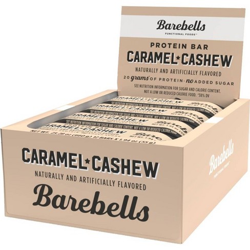 Barebells Nutrition Bars - Caramel Cashew - 12pk : Target