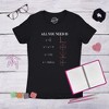 Womens All You Need Is Love Equation T Shirt Funny Nerdy Math Tee - Crazy Dog Women's T Shirt - 3 of 4