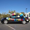 Blue Panda 30-Piece Car Decorations for Birthday Parade, Happy Birthday Banner & Garland, Balloons, Cutouts - 2 of 4