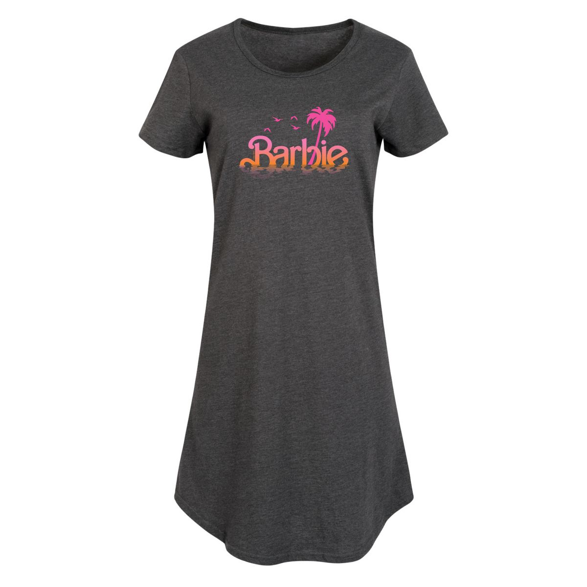 Women's - Barbie - Water Reflected Graphic T-shirt Dress