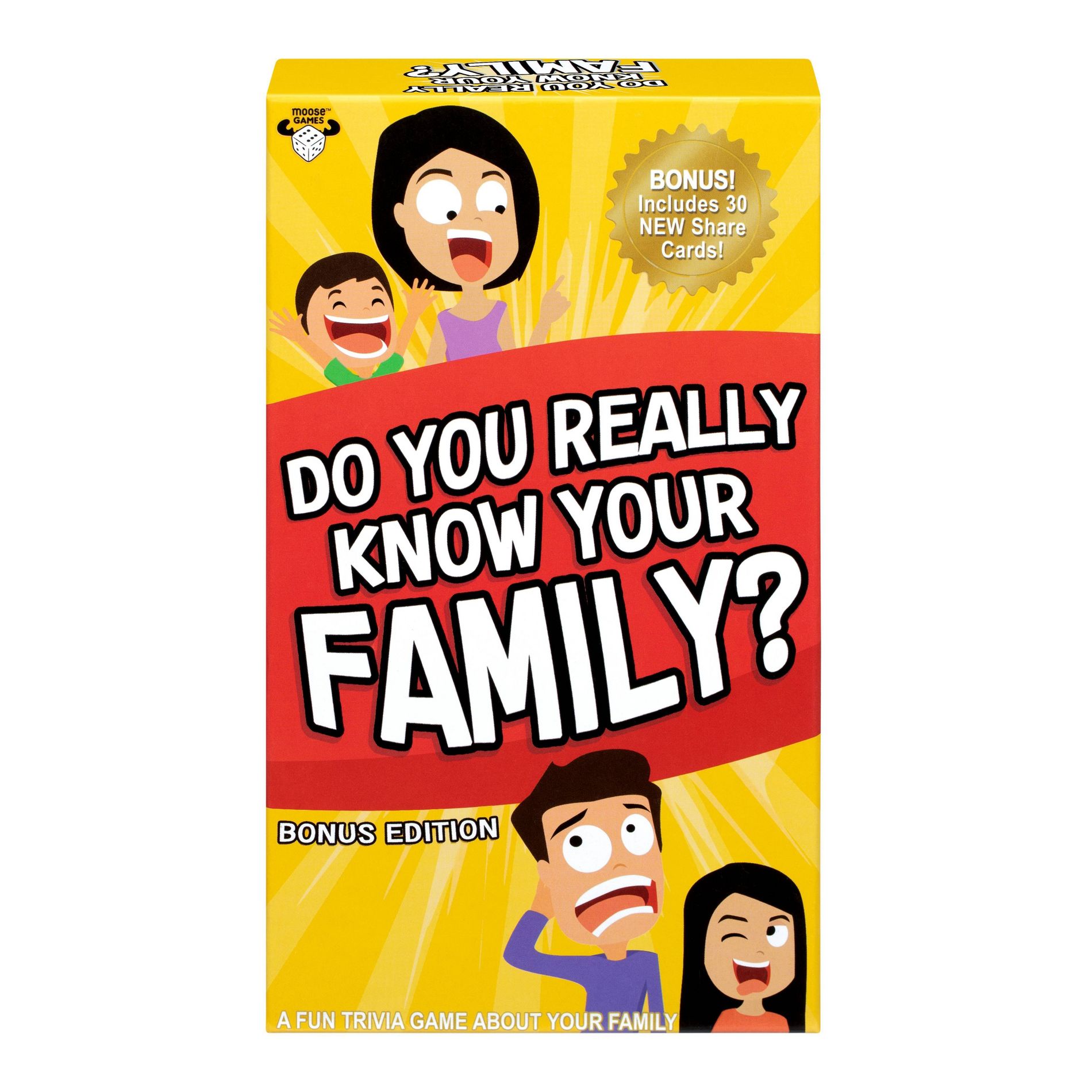 Moose Games Do You Really Know Your Family? - Bonus Edition