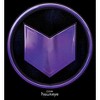 Boy's Marvel Hawkeye Purple Arrow Icon Pull Over Hoodie - 2 of 4