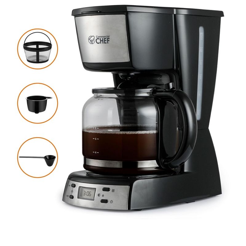 COMMERCIAL CHEF Cup Coffee Maker, 1 of 9