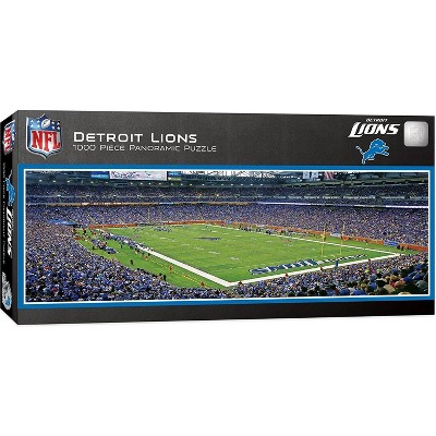 MasterPieces Inc Detroit Lions Stadium NFL 1000 Piece Panoramic Jigsaw Puzzle