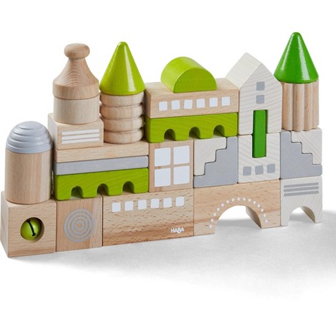 Melissa & Doug Wooden Building Blocks Set - 100 Blocks : Target