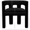 Meridian Furniture,Athena Boucle Fabric Accent/Dining Chair - 4 of 4