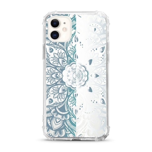 Otm Essentials Apple Iphone 11 Clear Case Mandala Heart Gray Target