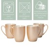 Elanze Designs Trophy Husband Pearlescent Sand 10 ounce New Bone China Coffee Cup Mug - 3 of 4