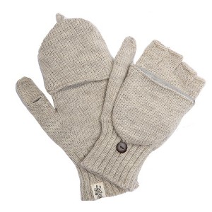 Bryant Fingerless Gloves w/ Flap_Nirvanna Designs - 1 of 4