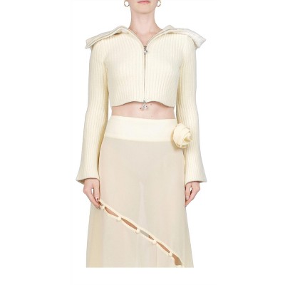 Women's Double Collar Peggy Cardigan - House of Sunny