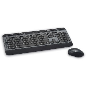 Verbatim Wireless Multimedia Keyboard and 6-Button Mouse Combo - Black - USB Type A Wireless RF Black - USB Type A Wireless RF Optical - 6 Button - 1 of 1