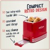 Nostalgia NRTOS2RR Retro 2-Slice Bagel Toaster, Red - 4 of 4