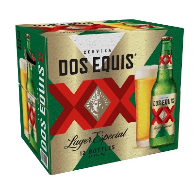 Dos Equis Mexican Lager Beer - 12pk/12 fl oz Bottles