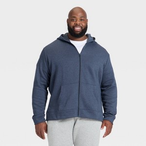 Men's Every Wear Fleece Full Zip Sweatshirt - Goodfellow & Co™ - 1 of 3