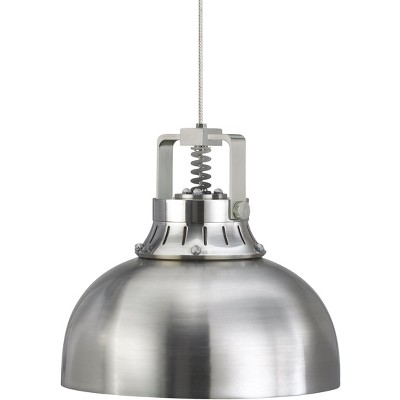 LBL Lighting 600FJMCRGSS Mini Cargo Solid Pendant, Satin Nickel Finish