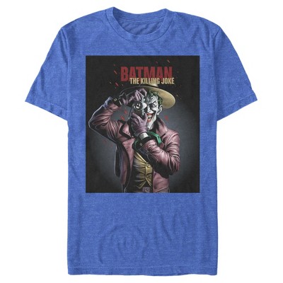 Men's Batman Joker Camera Poster T-Shirt