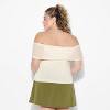 Women's Off the Shoulder Pullover Sweater - Wild Fable™ - 3 of 3