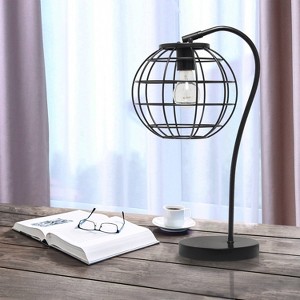 Metal Arched Cage Table Lamp - Lalia Home - 1 of 4