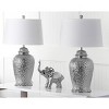 Sterling Ginger Jar Lamp (Set of 2) - 27.5 Inch Height - LIT4147 - Silver - Safavieh - 4 of 4
