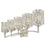 Livex Lighting Grammercy 5 - Light Vanity in  Brushed Nickel - 3 of 4