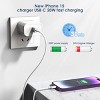Boersma 2-Pack iPhone 15 USB-C Wall Charger with 6FT Type-C to C Cable, PD 20W Quick Charging Block for all iPhone 15, iPad Air, iPad Pro, MacBook Air - 4 of 4