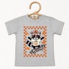 Happy Fall Racoon Skater - Youth Short Sleeve Graphic T-Shirt and Toddler Short Sleeve Graphic T-Shirt - 3 of 4