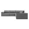 CAVINAS Modern Modular Sectional Sofa, 116*116" Modular L Shaped Sectional Sofa, Luxury Floor Couch Set, Upholstered Indoor Furniture - 3 of 4
